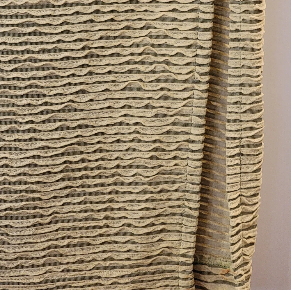 Vintage Joseph Ribkoff Style 4048 Textured Dress Made in Canada Sz 4 Sage Green
